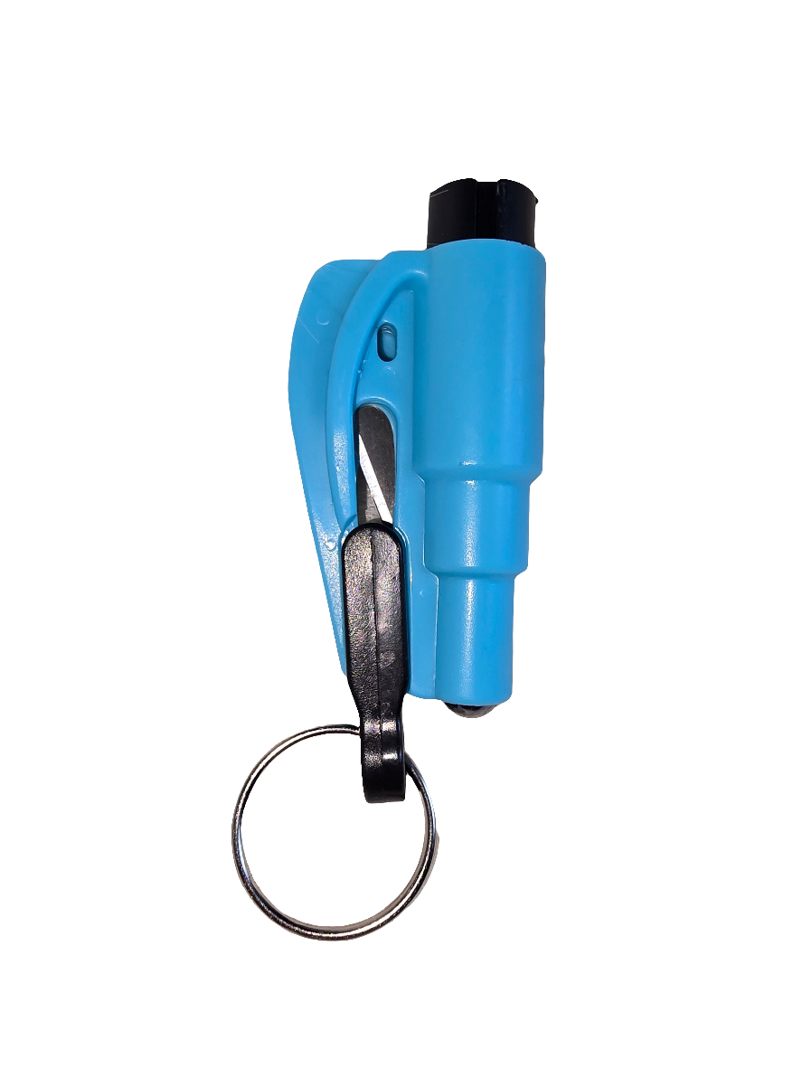 Seatbelt cutter window breaker (choose your colors!)