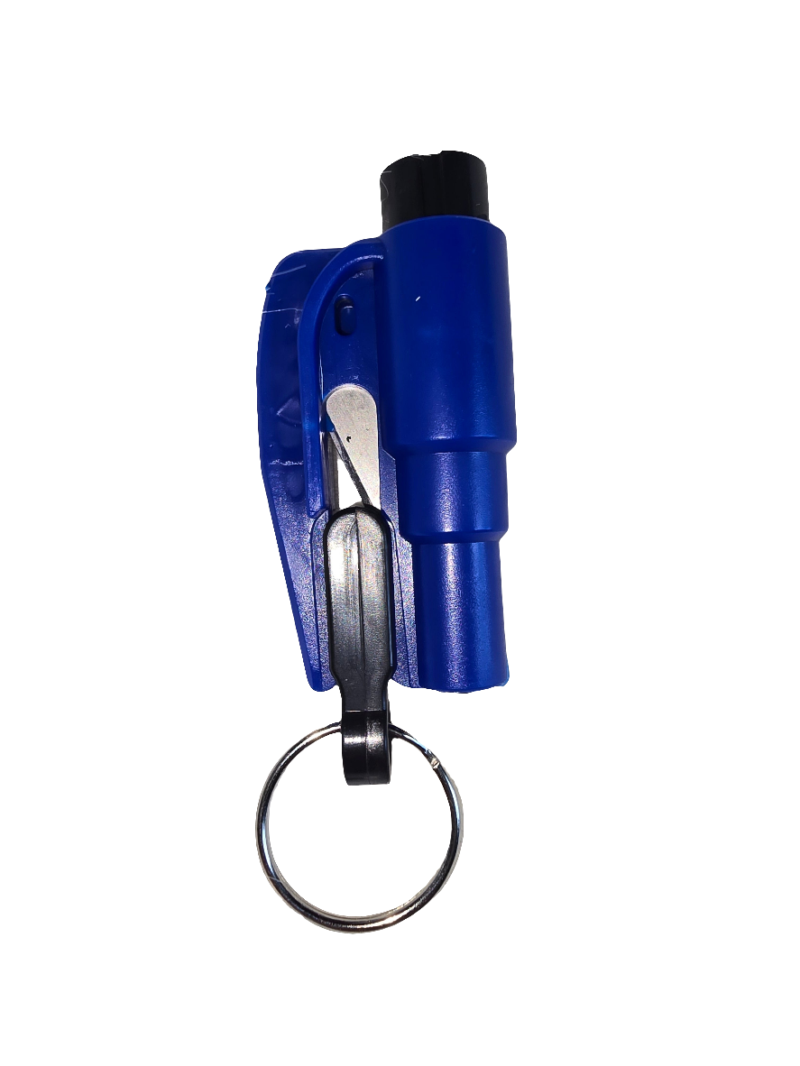 Seatbelt cutter window breaker (choose your colors!)