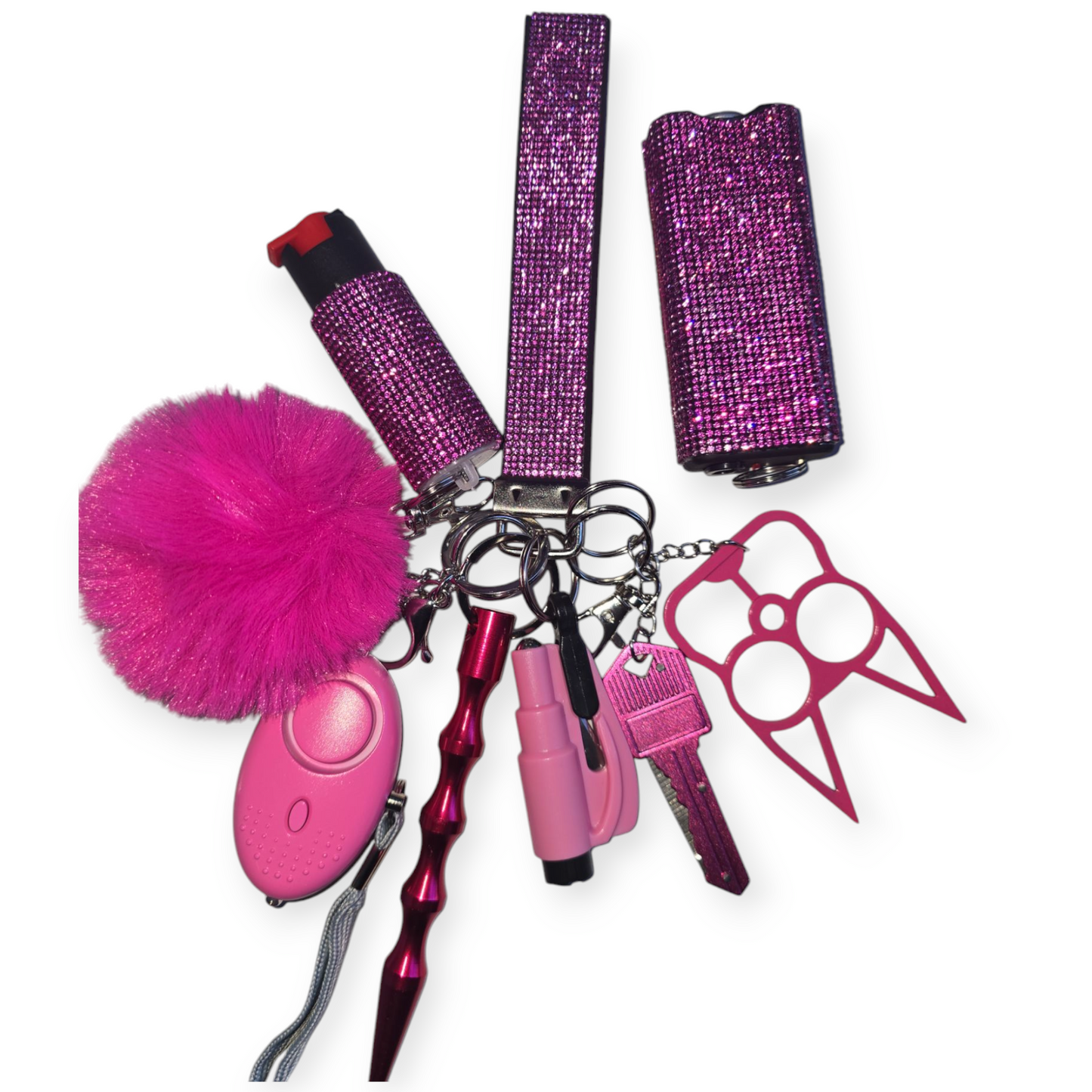 BLING self defense keychain sets (click for more colors!)