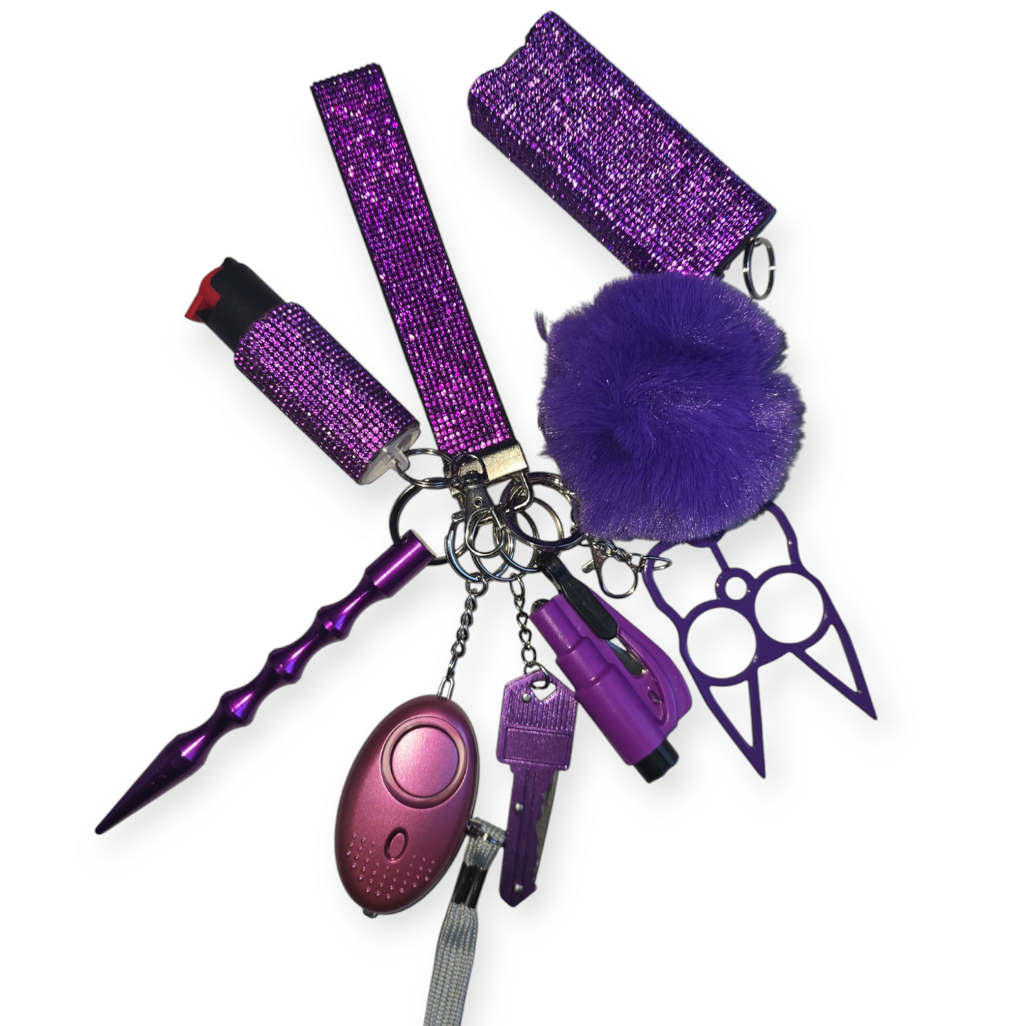 BLING self defense keychain sets (click for more colors!)