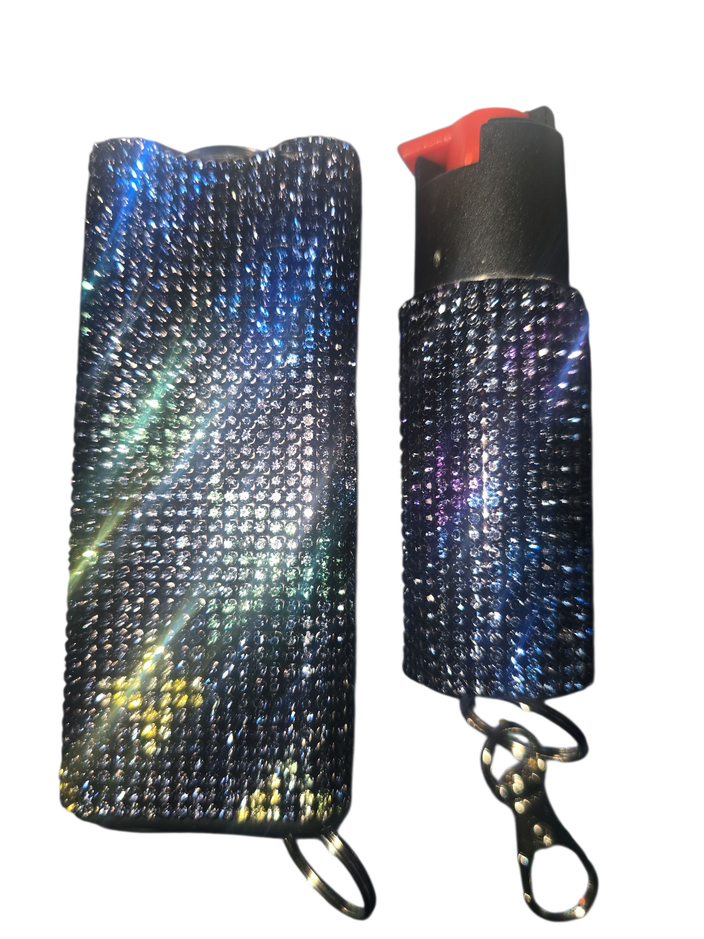 Limited edition printed stun gun & pepper spray sets