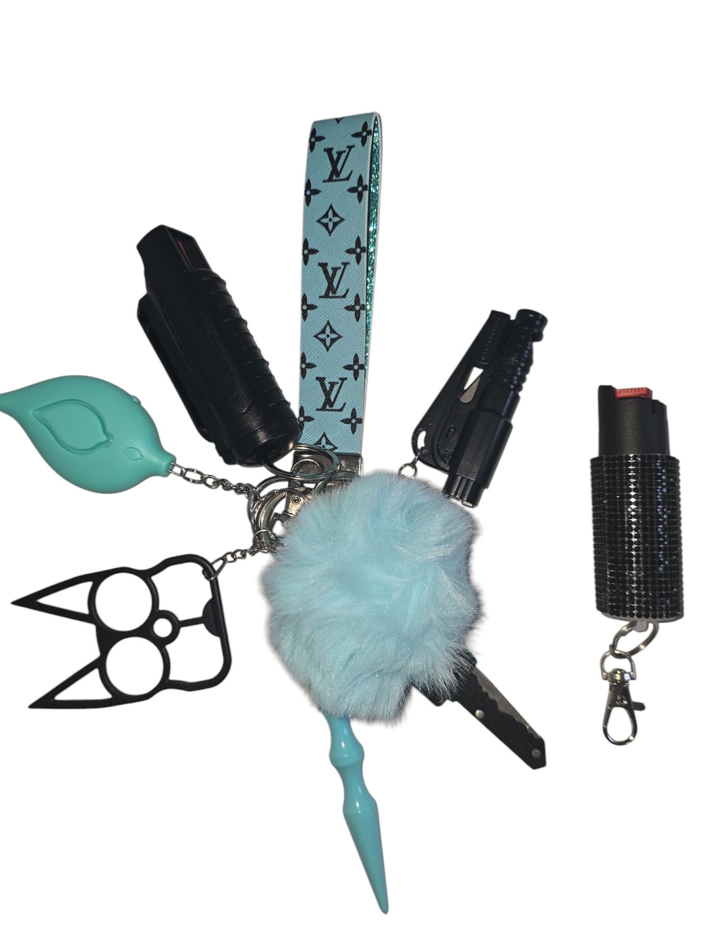 Teal/black