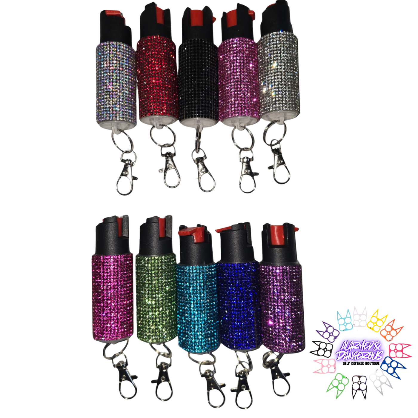 Bling pepper spray