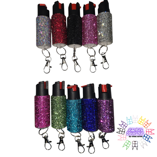 Bling pepper spray