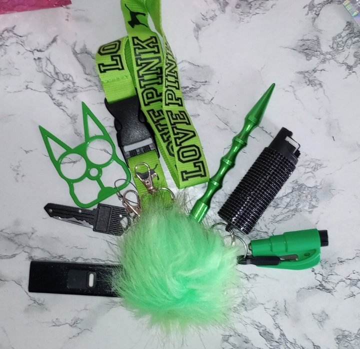 custom green black