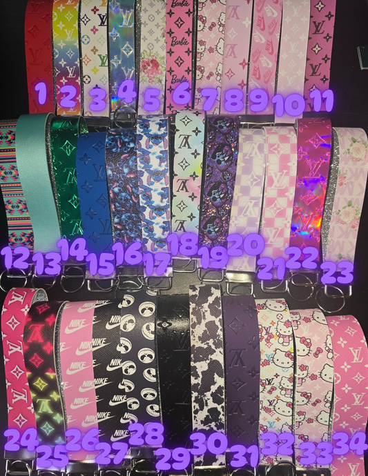 Wristlets for custom sets