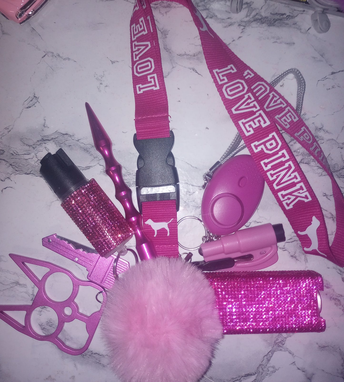 love pink Pink bling