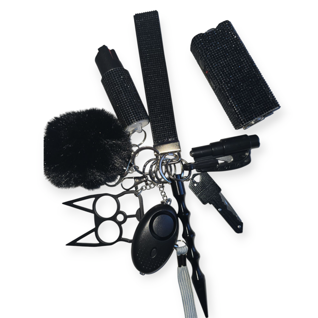 Self Defense Sharp Keychain Self defense Keychains Safety keychains Self Defense tools – Alarmed N ...