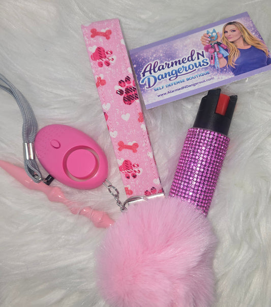 Paw-tected pink
