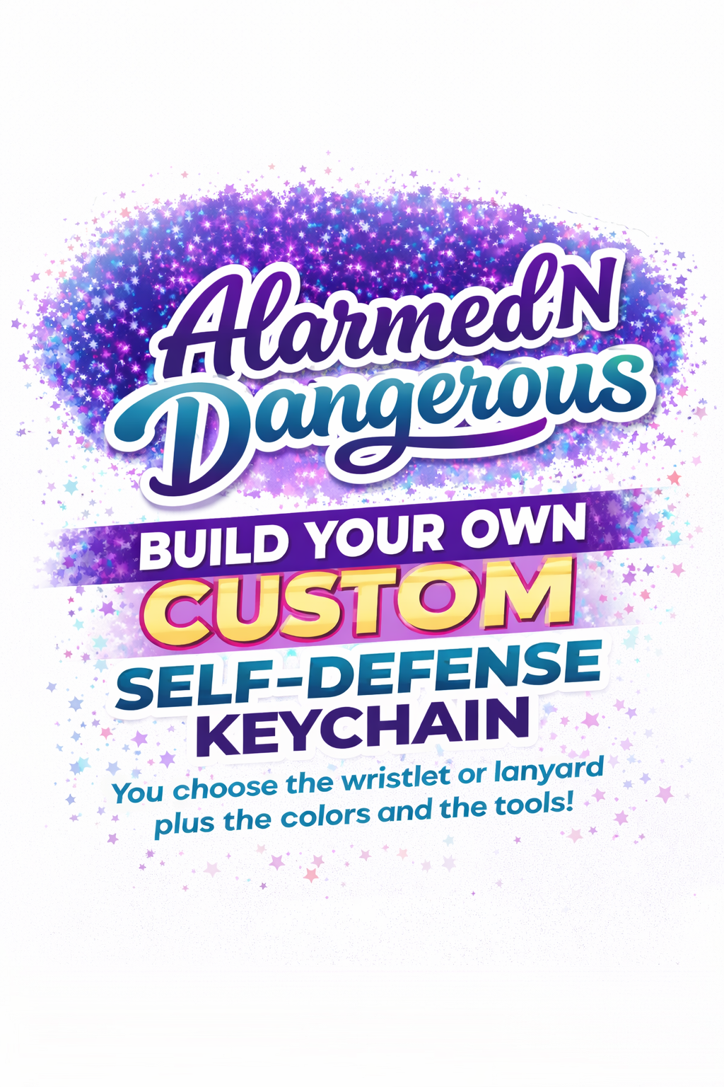 DIY Custom self defense keychain builder