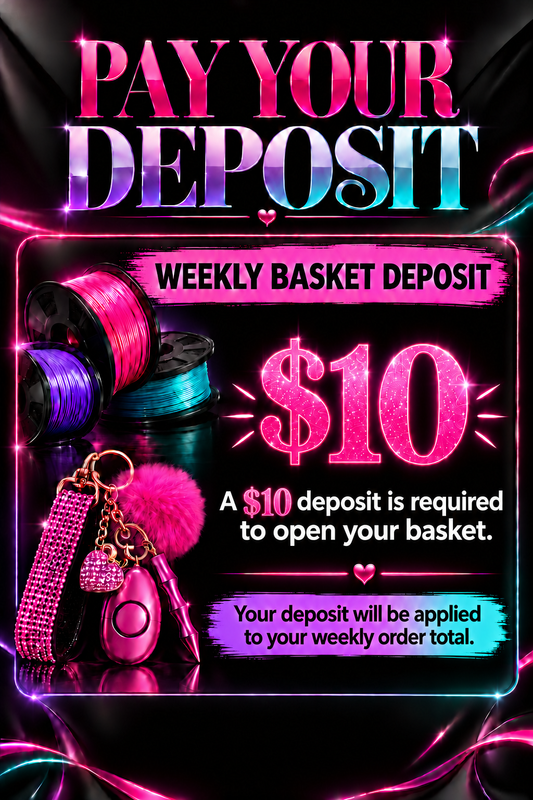 Pay your deposit (FB group baskets)