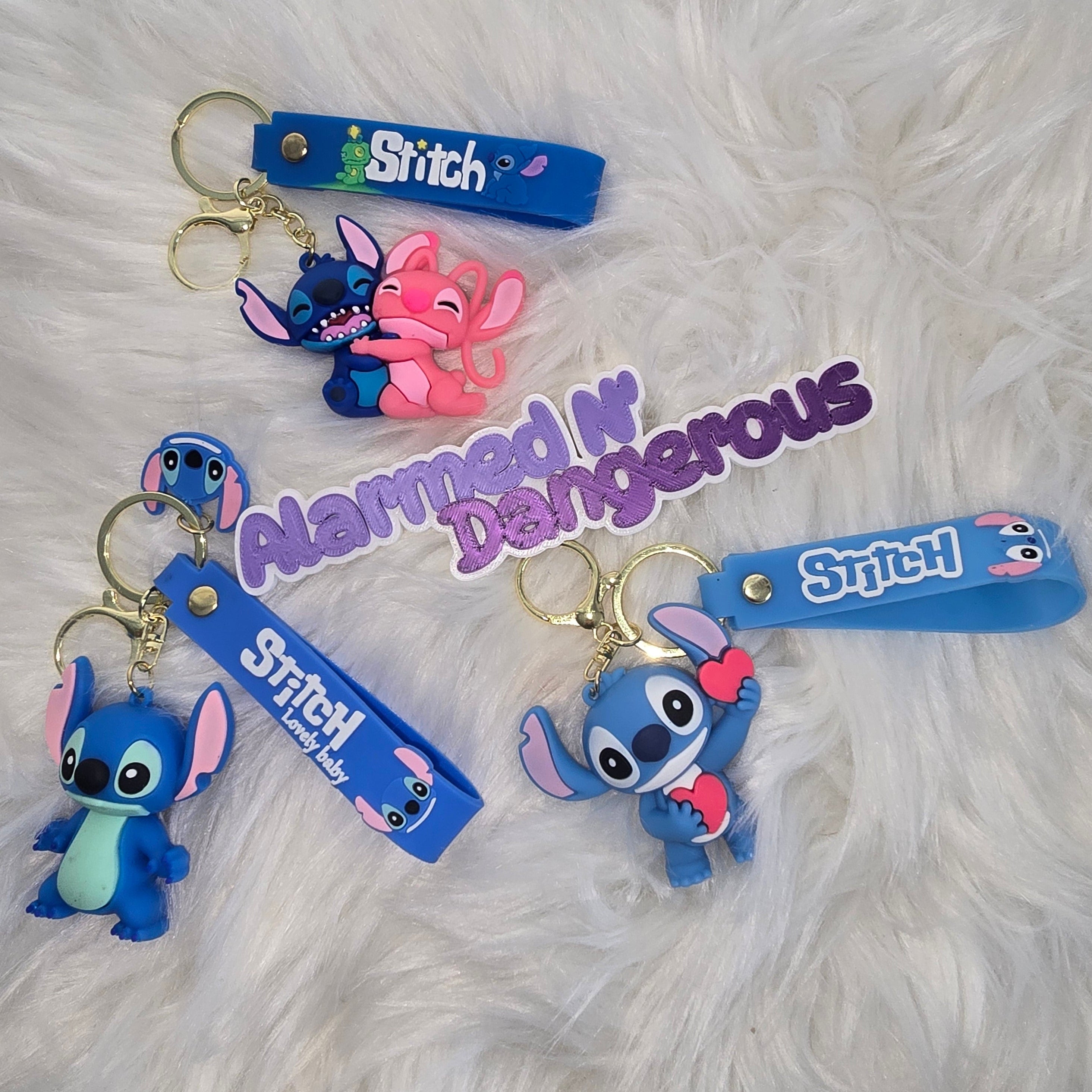 Character keychains – Alarmed N' Dangerous