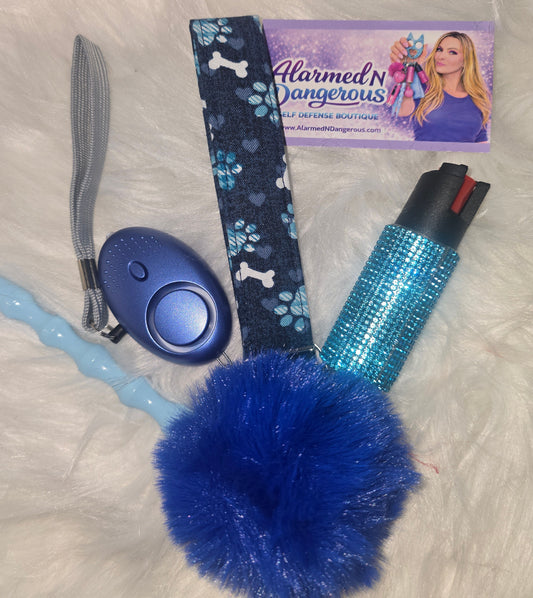 Paw-tected blue