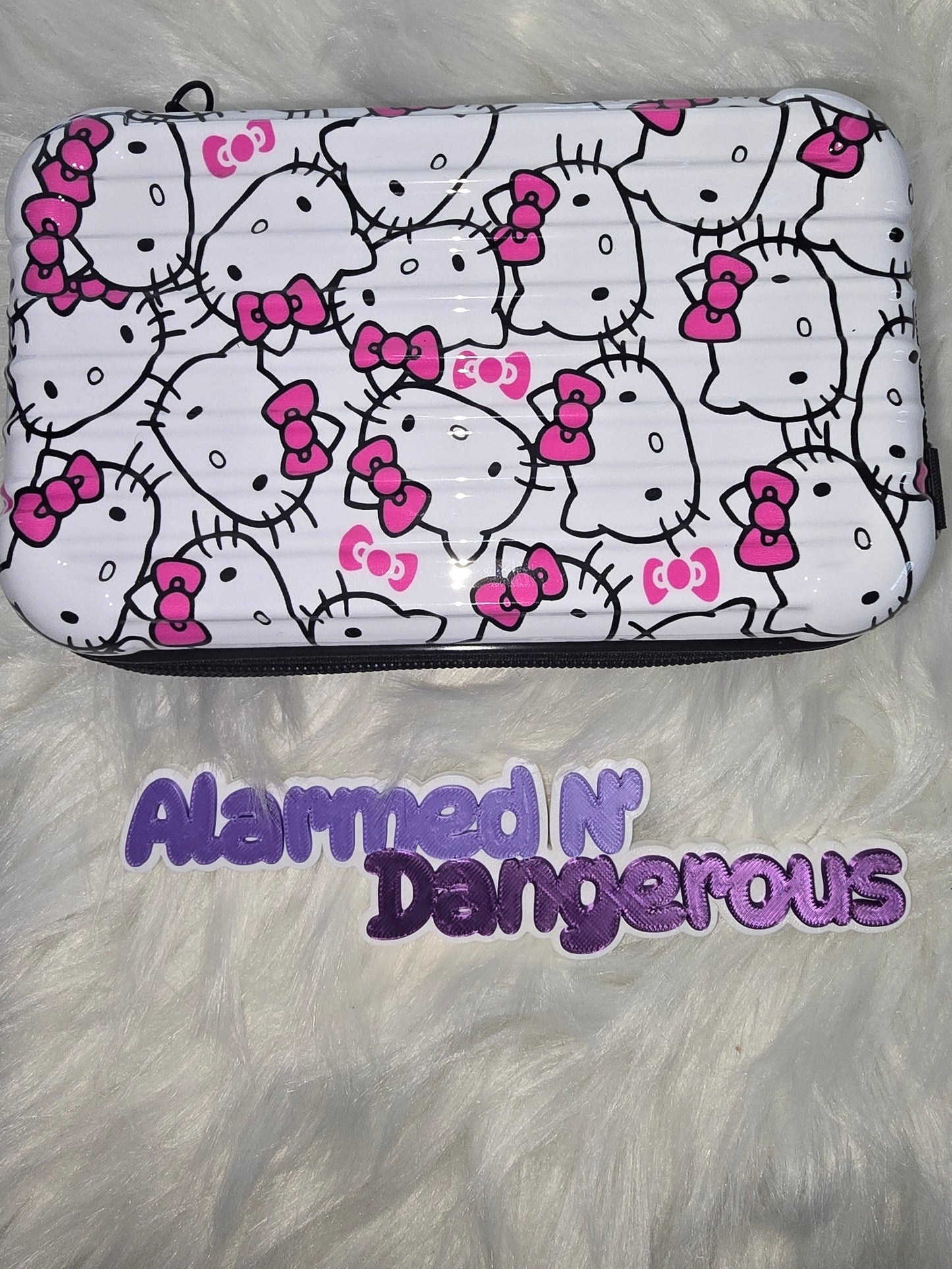Hk crossbody suitcase