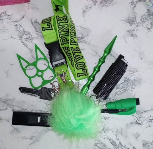 custom green black